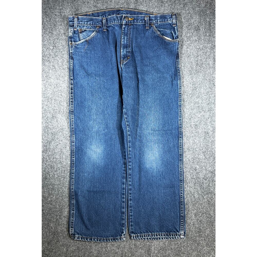 Y2K Dickies Baggy Jeans 40x30 Blue Carpenter Style